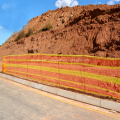 plastic construction warning barrier safety fence